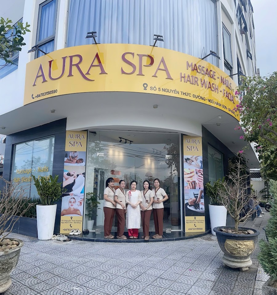 AURA SPA-Massage-Nails-Hair Wash & Relaxation In Da Nang