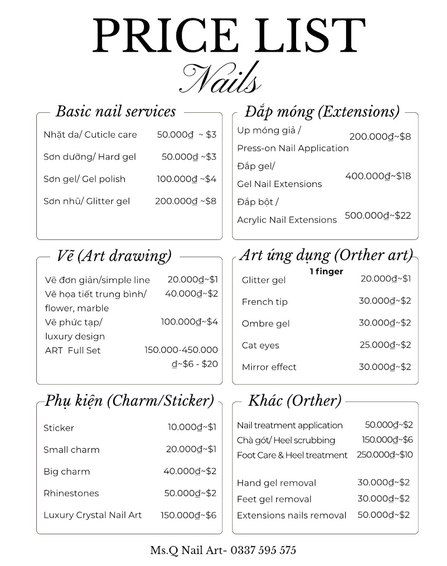 TIỆM NAIL MS.Q