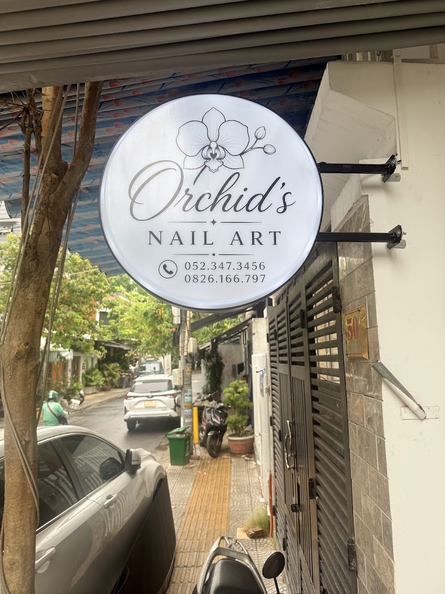 Orchid’s Nail Art