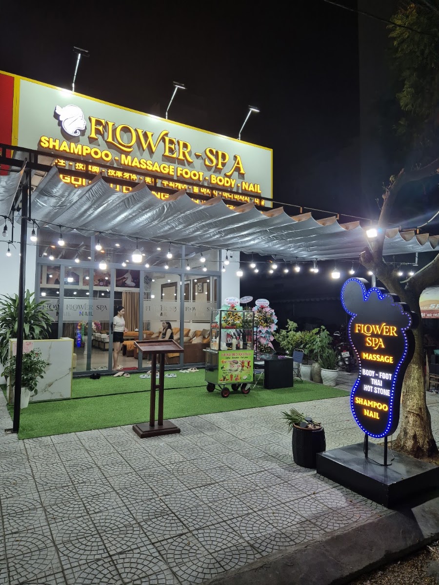 Flower Spa Nail 마사지, 스파, 샴푸, 네일( Foot Body massage-Samppo-Nail-Eyelash)